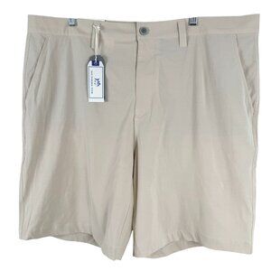 Southern Tide T3 Gulf 9" Performance Shorts Mens Size 42 Stone NWT SS-2161